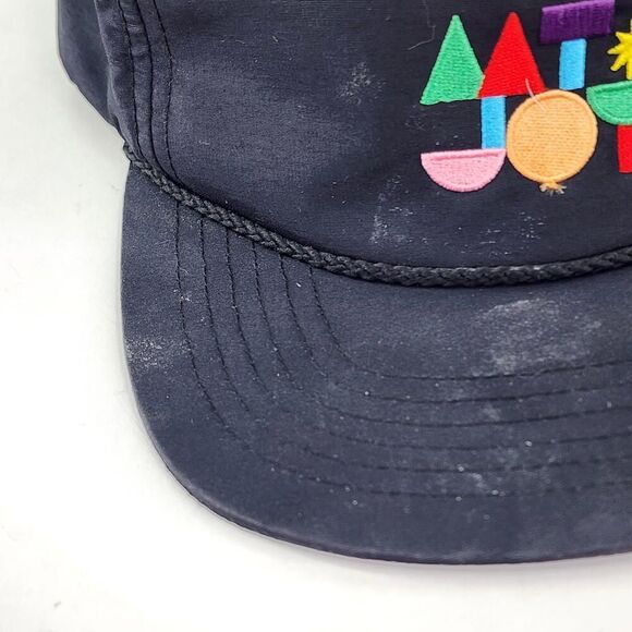 Halhimer Headwear Geo Hat Black Adjustable SnapBack Tracker Cap Hats - Picture 10 of 10